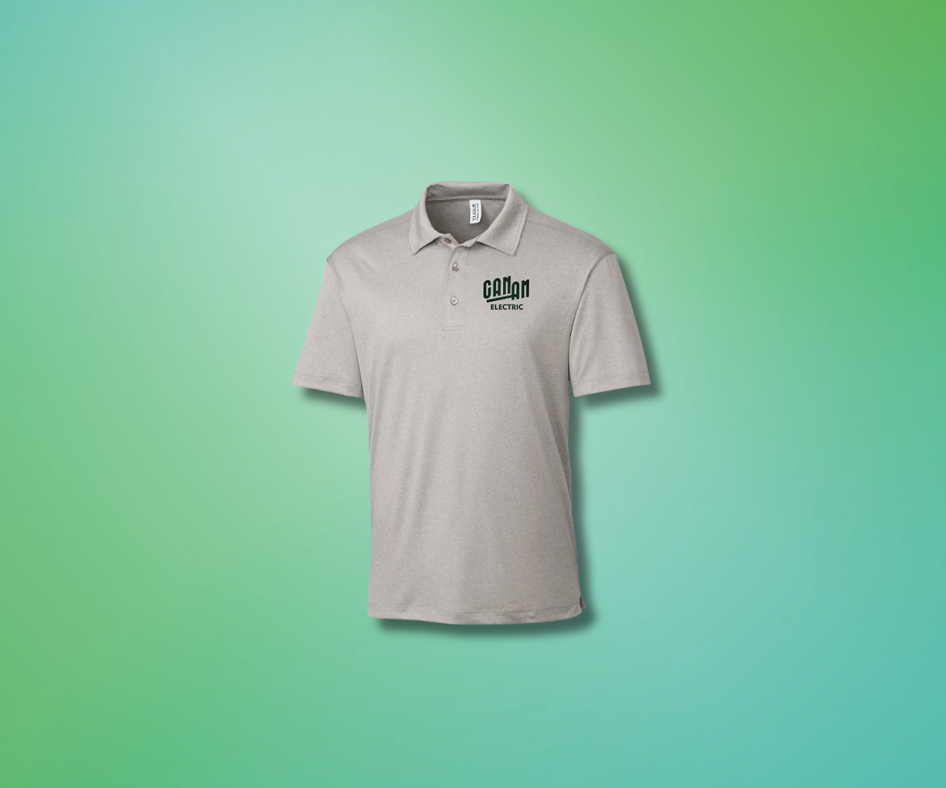 Grey Polo Mens (Canam)