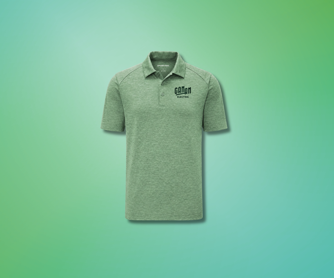 Green Polo Mens (Canam)