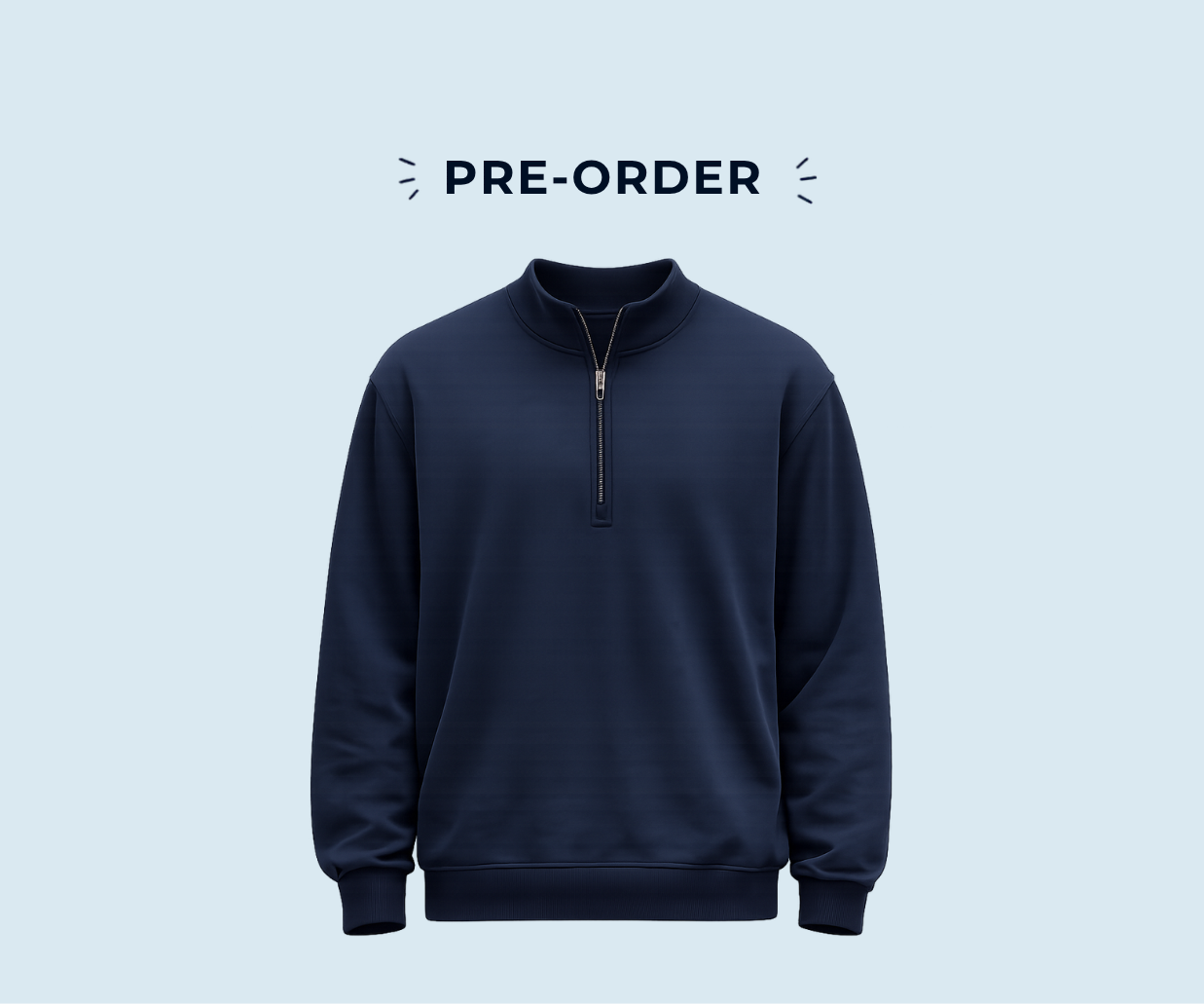 Mens Steady State Half Zip